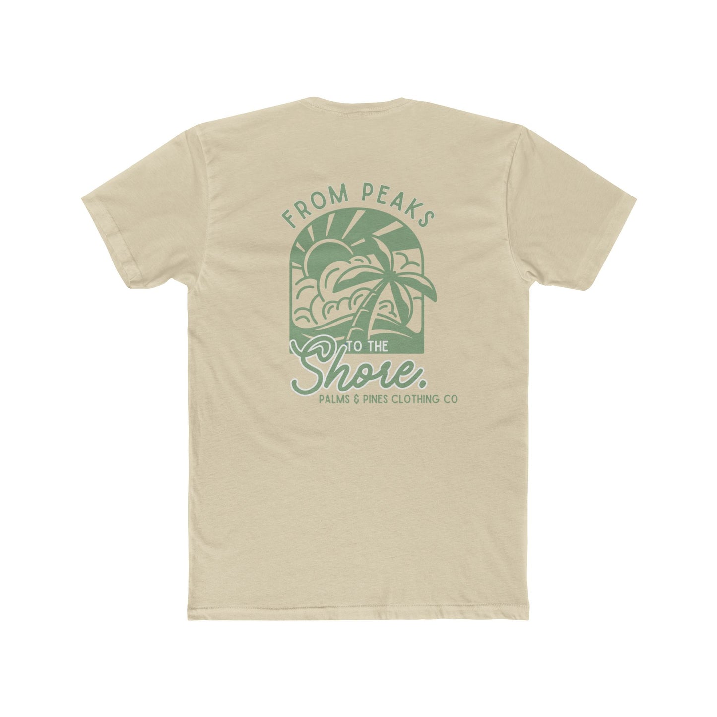 Peaks To The Shore Men’s Tee
