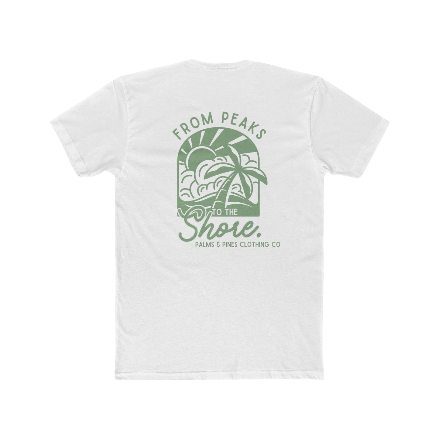 Peaks To The Shore Men’s Tee